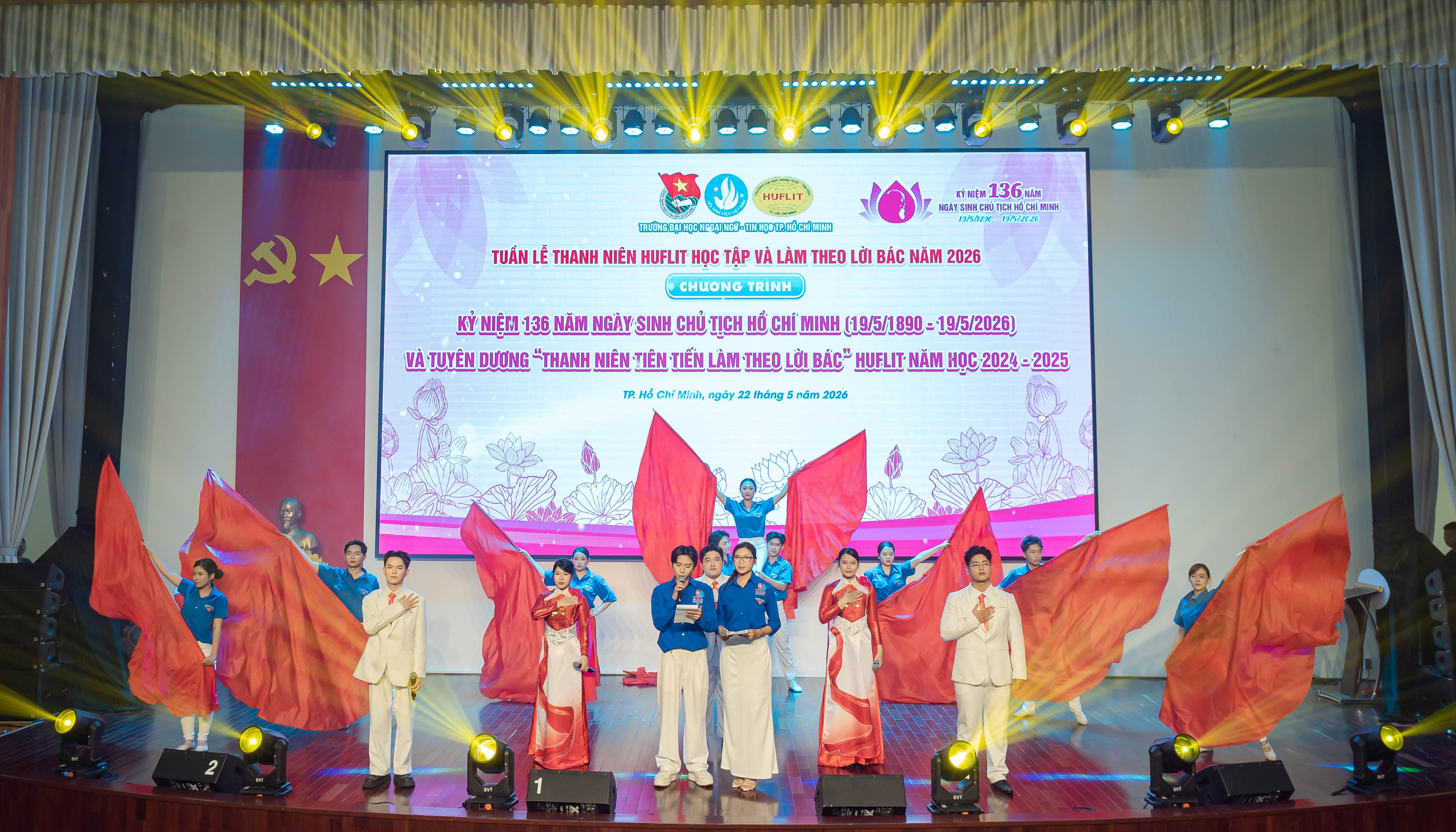 Tuần lễ Thanh niên HUFLIT học tập và làm theo lời Bác năm 2026
