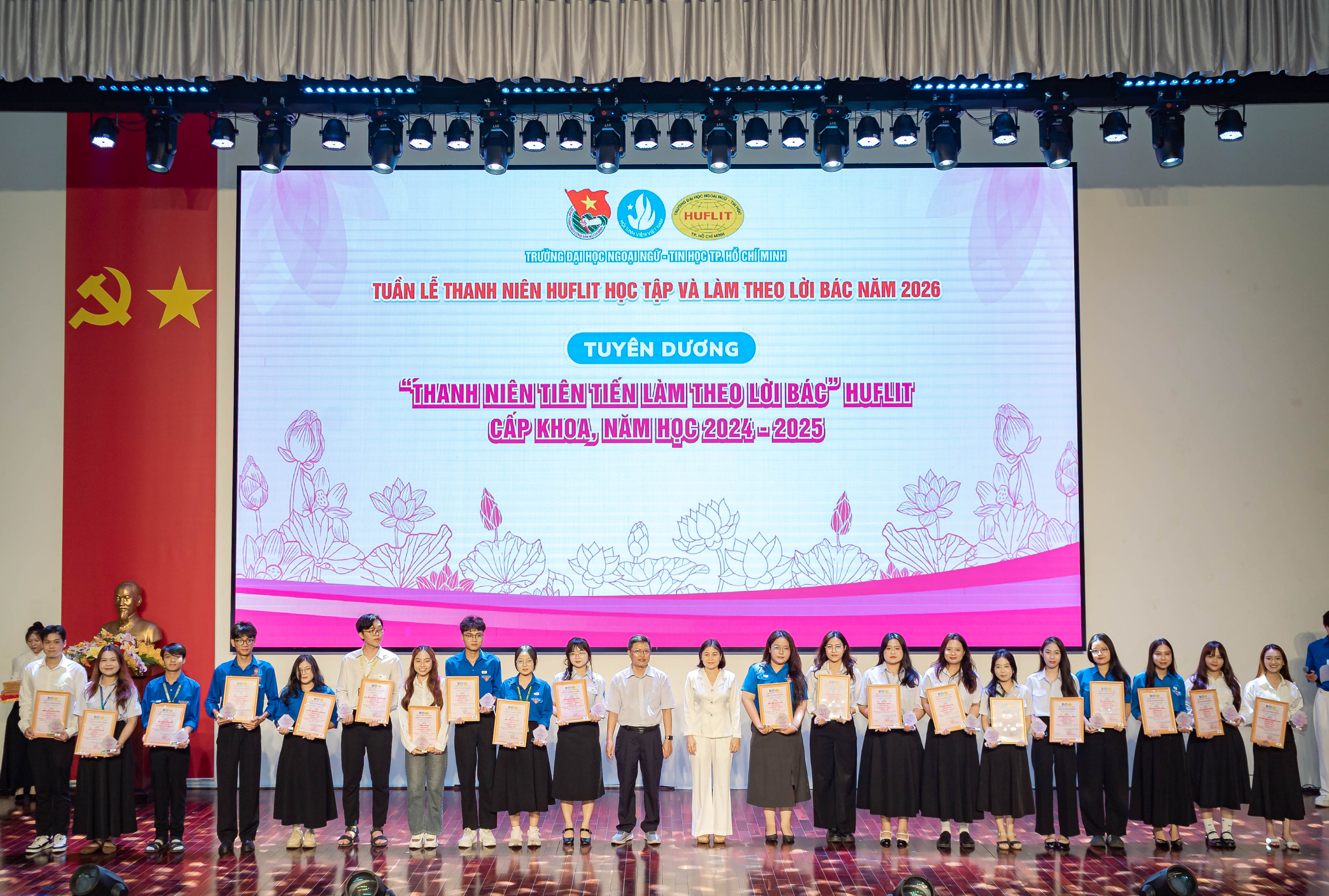 Tuần lễ Thanh niên HUFLIT học tập và làm theo lời Bác năm 2026