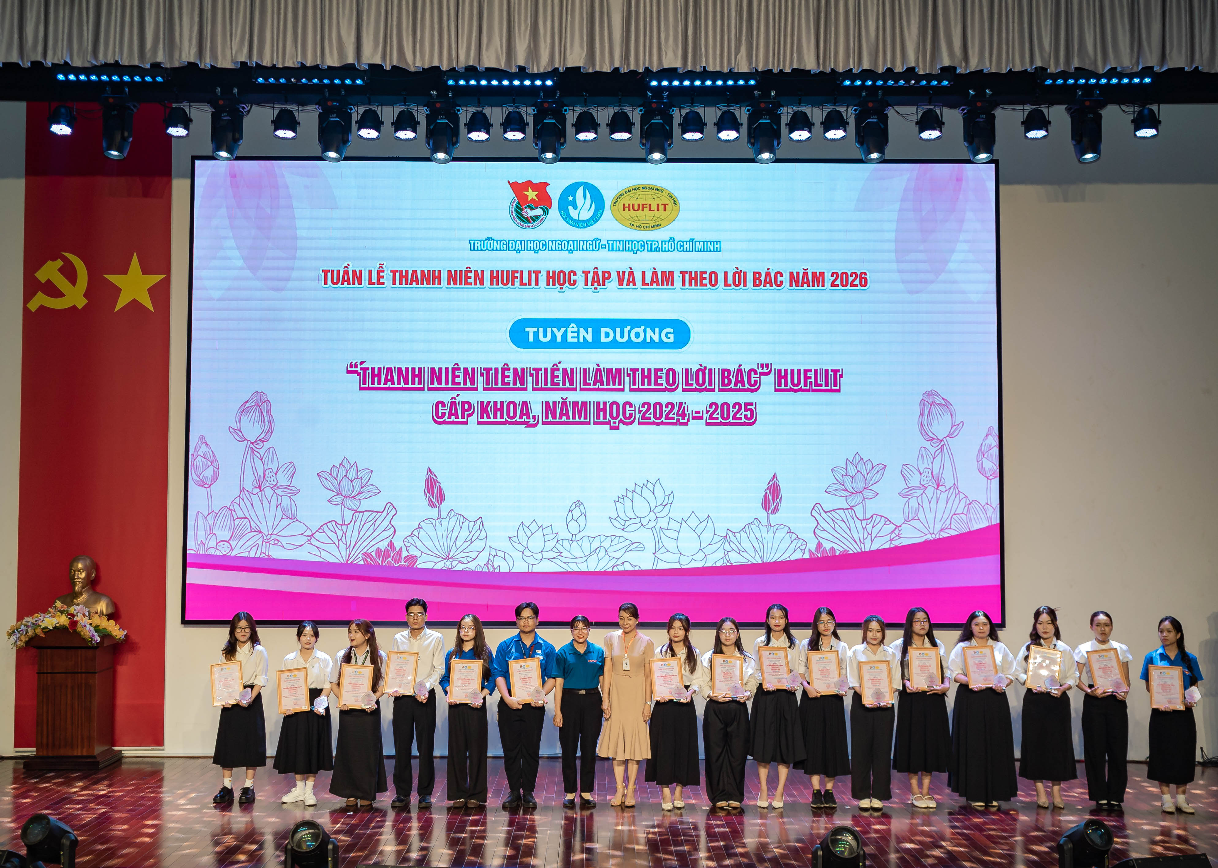 Tuần lễ Thanh niên HUFLIT học tập và làm theo lời Bác năm 2026