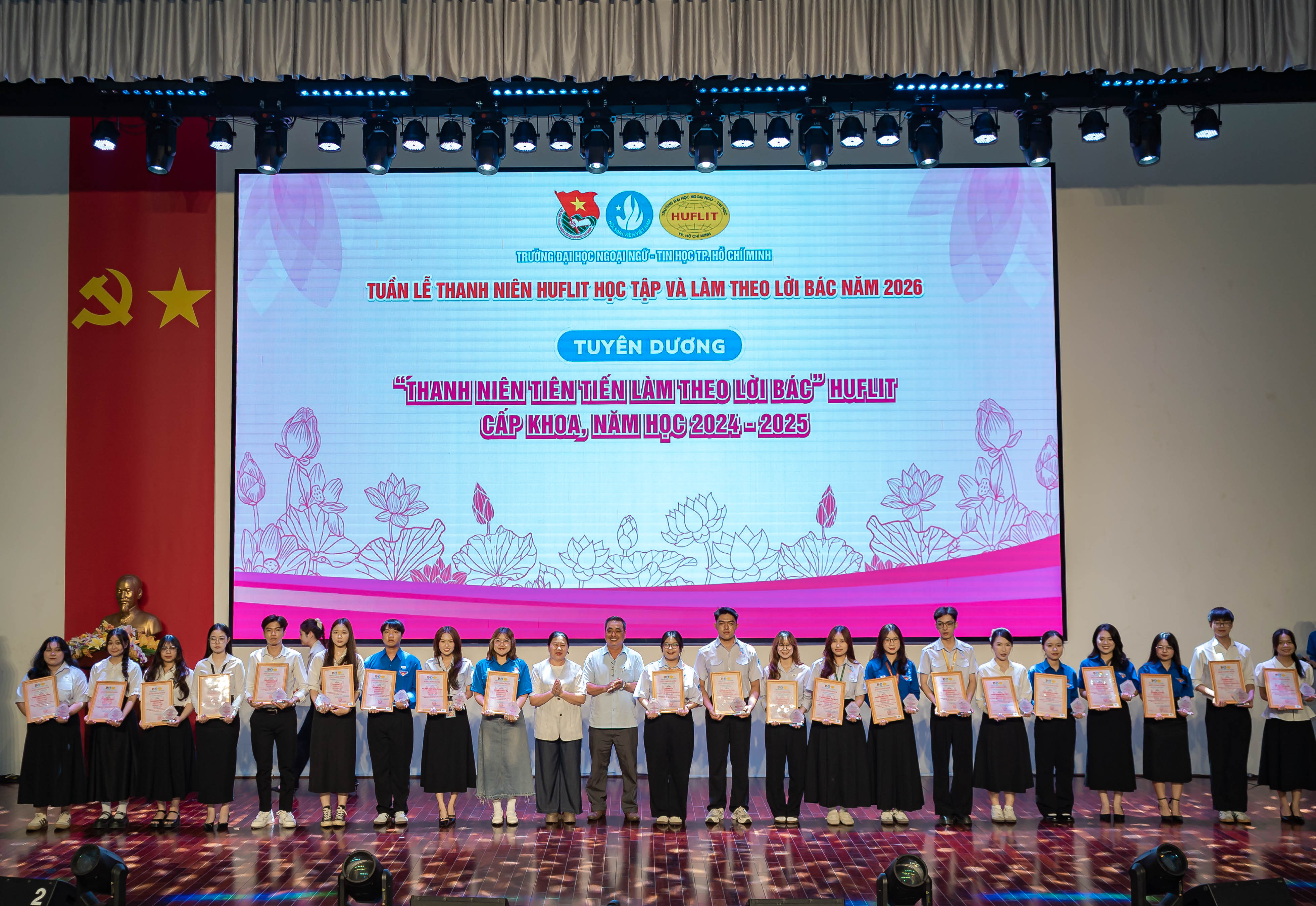 Tuần lễ Thanh niên HUFLIT học tập và làm theo lời Bác năm 2026