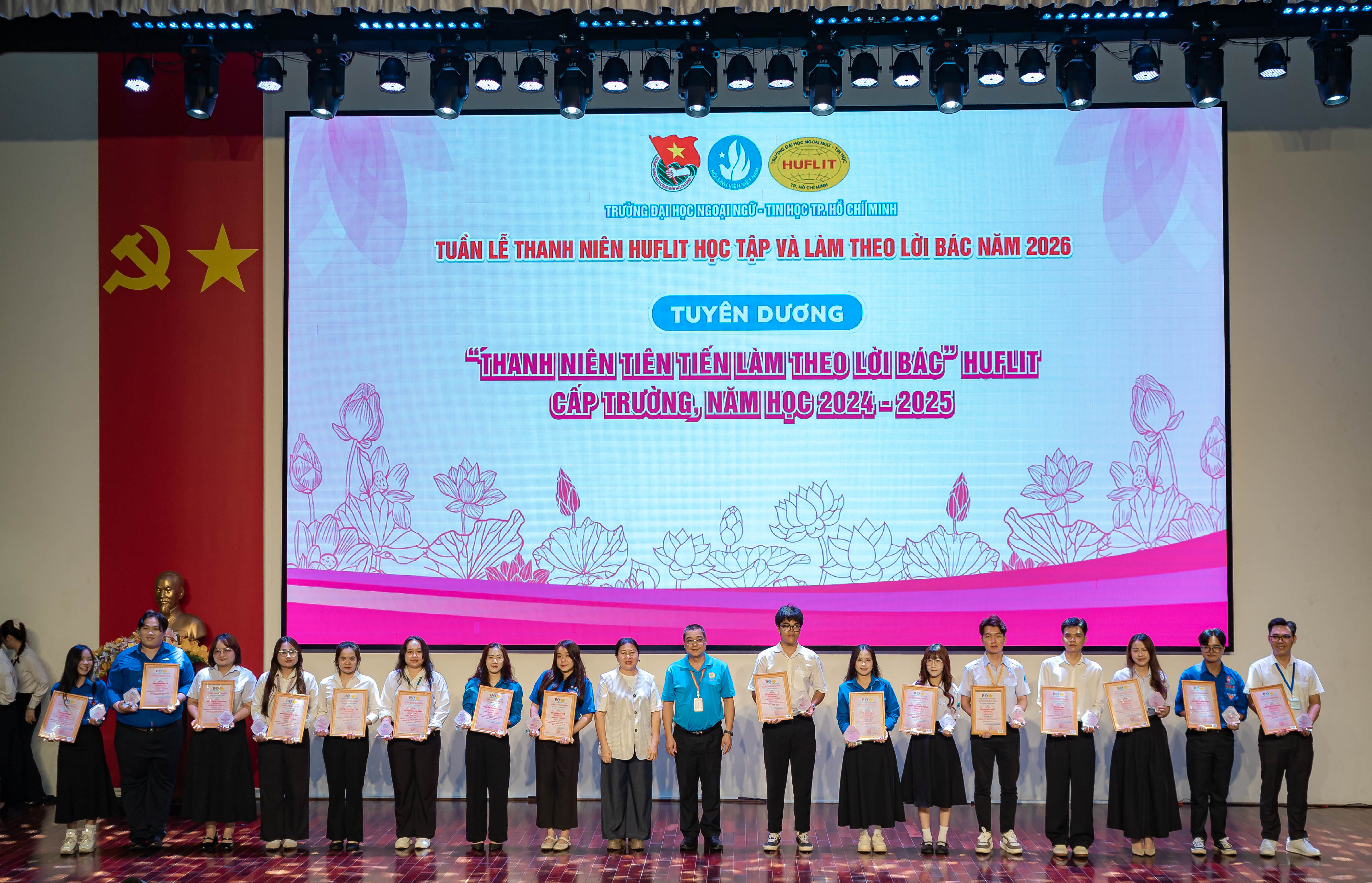 Tuần lễ Thanh niên HUFLIT học tập và làm theo lời Bác năm 2026