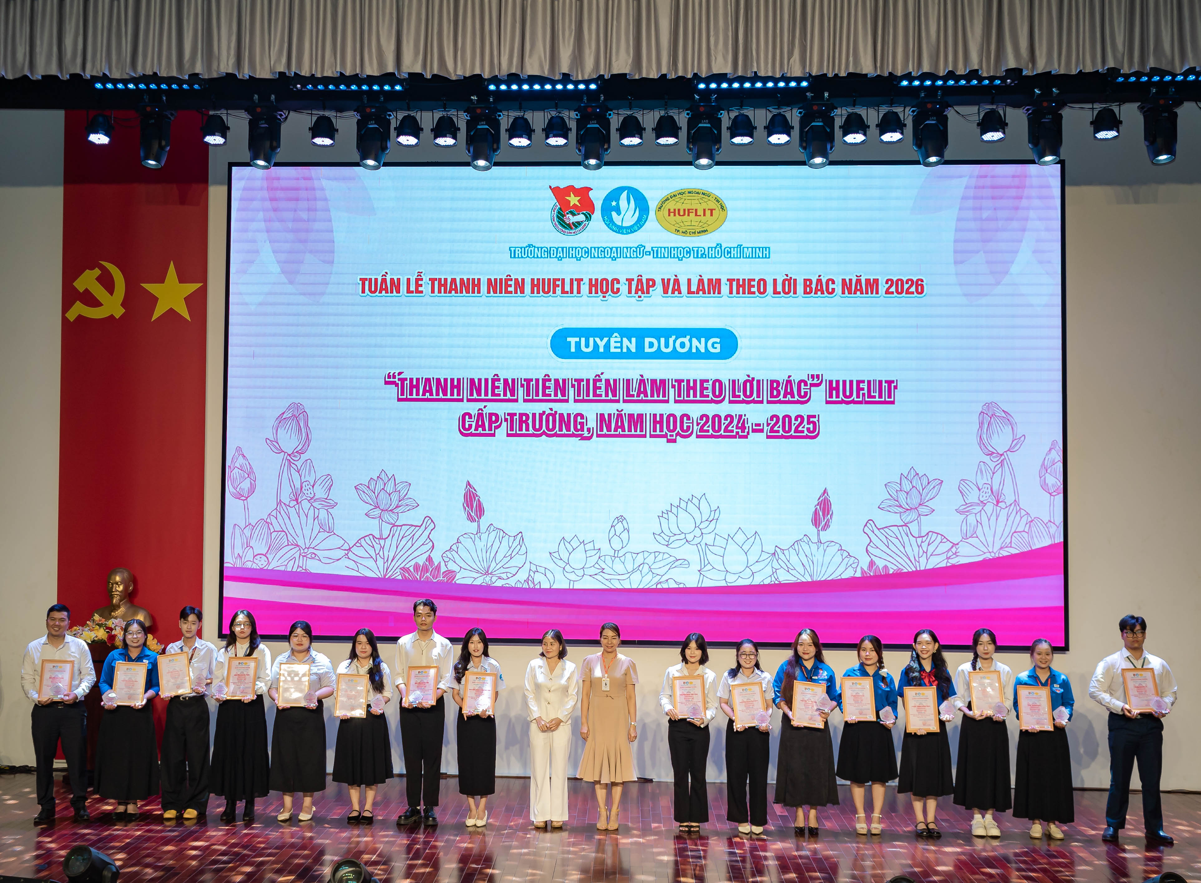 Tuần lễ Thanh niên HUFLIT học tập và làm theo lời Bác năm 2026