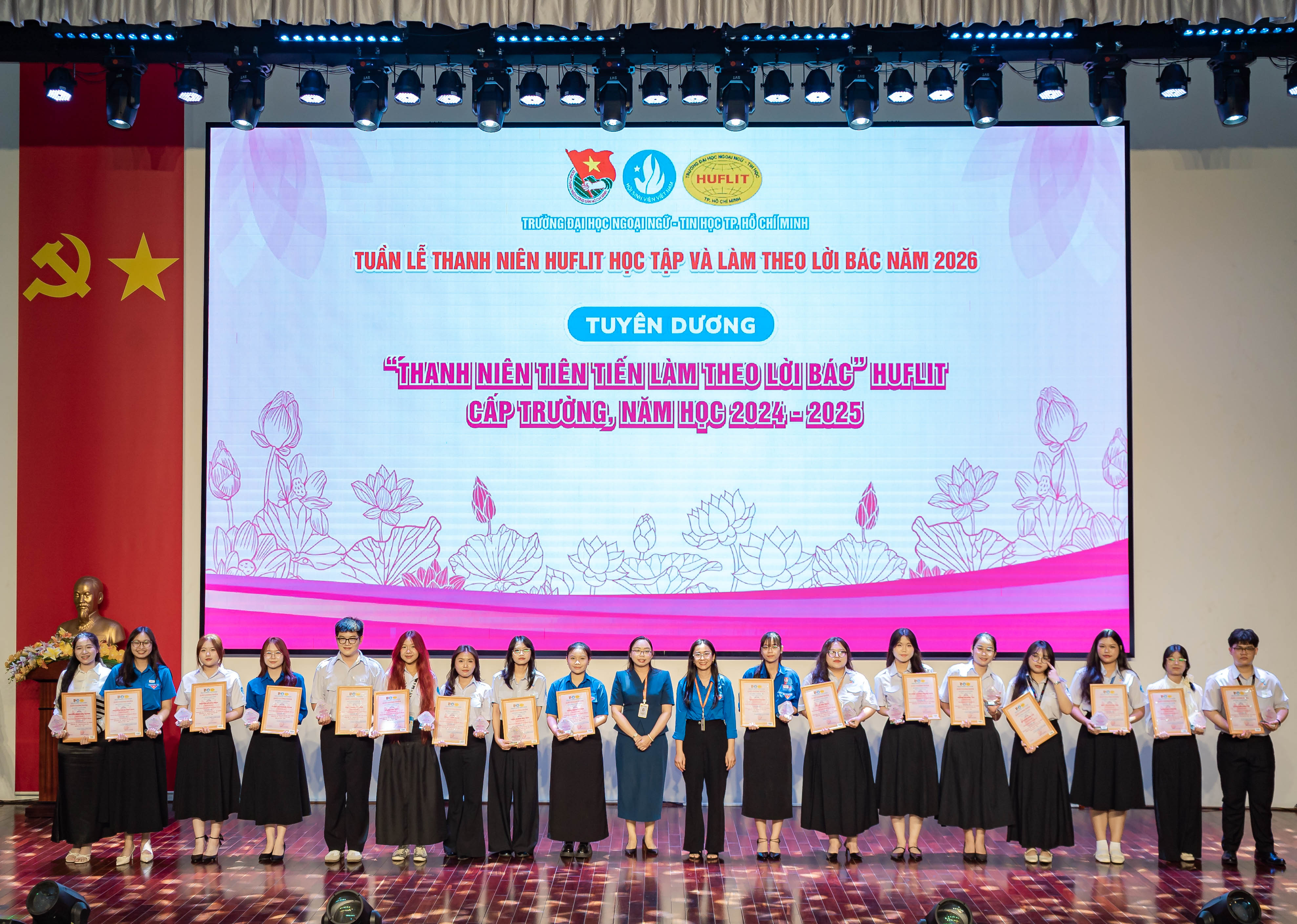 Tuần lễ Thanh niên HUFLIT học tập và làm theo lời Bác năm 2026