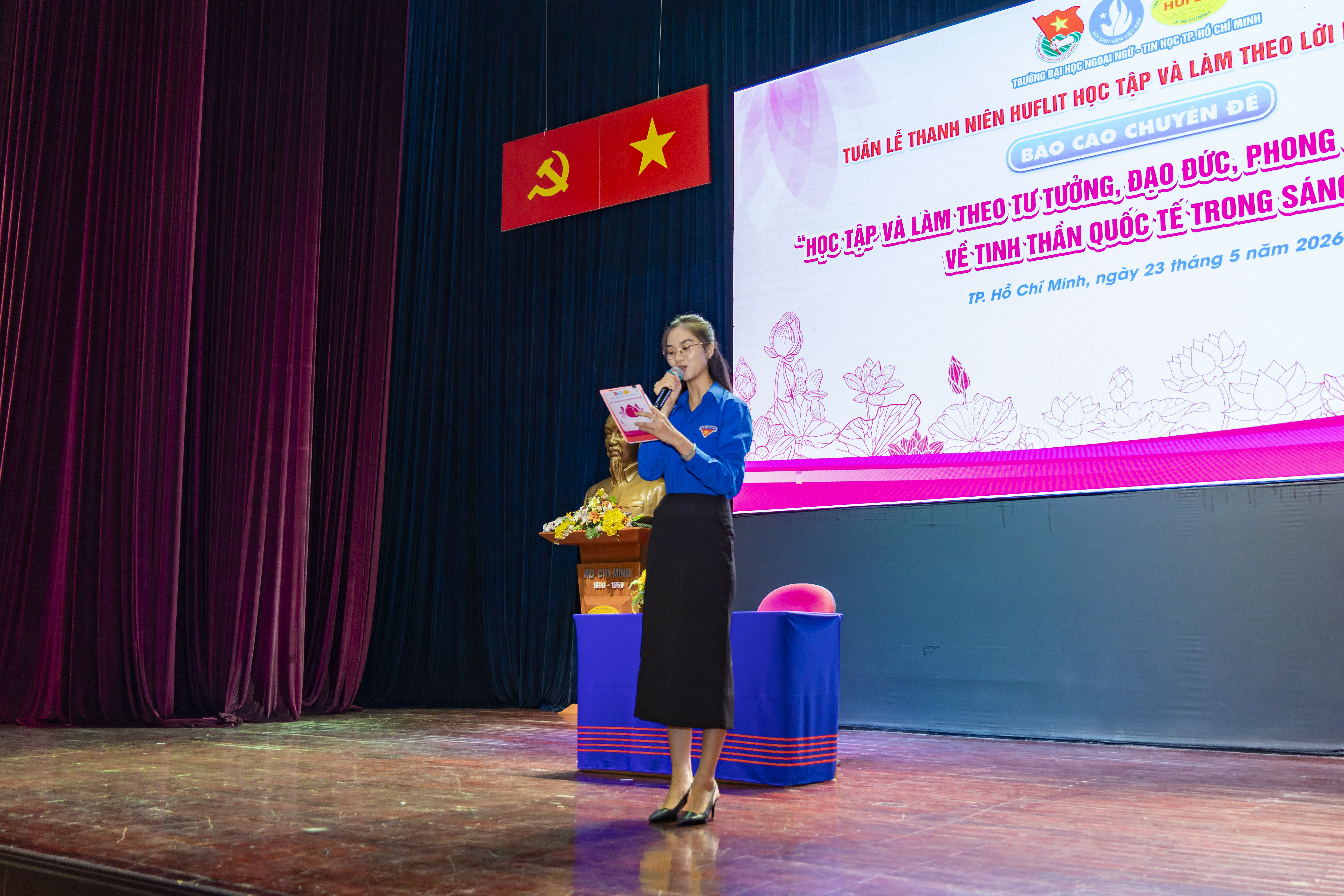 Tuần lễ Thanh niên HUFLIT học tập và làm theo lời Bác năm 2026