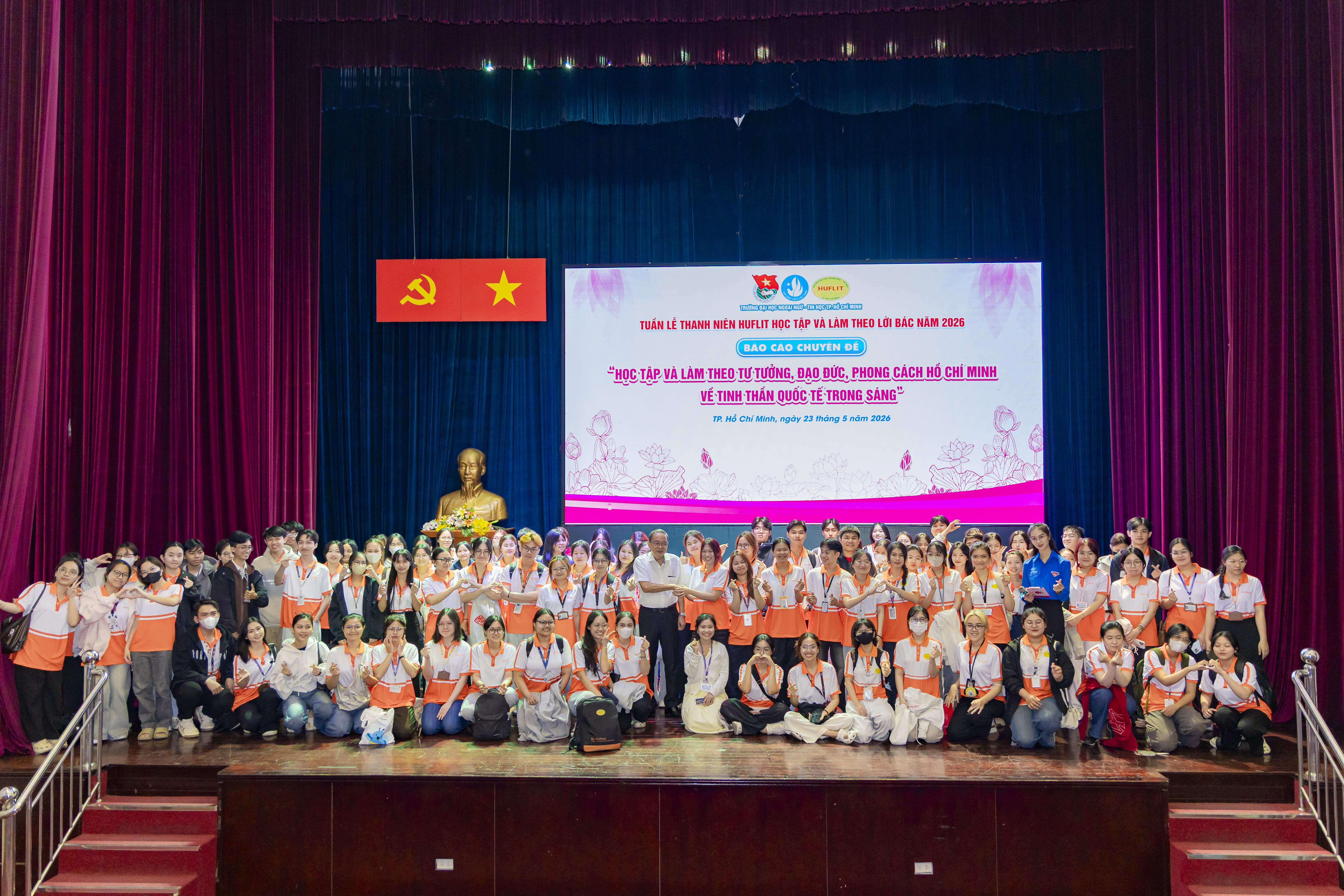 Tuần lễ Thanh niên HUFLIT học tập và làm theo lời Bác năm 2026