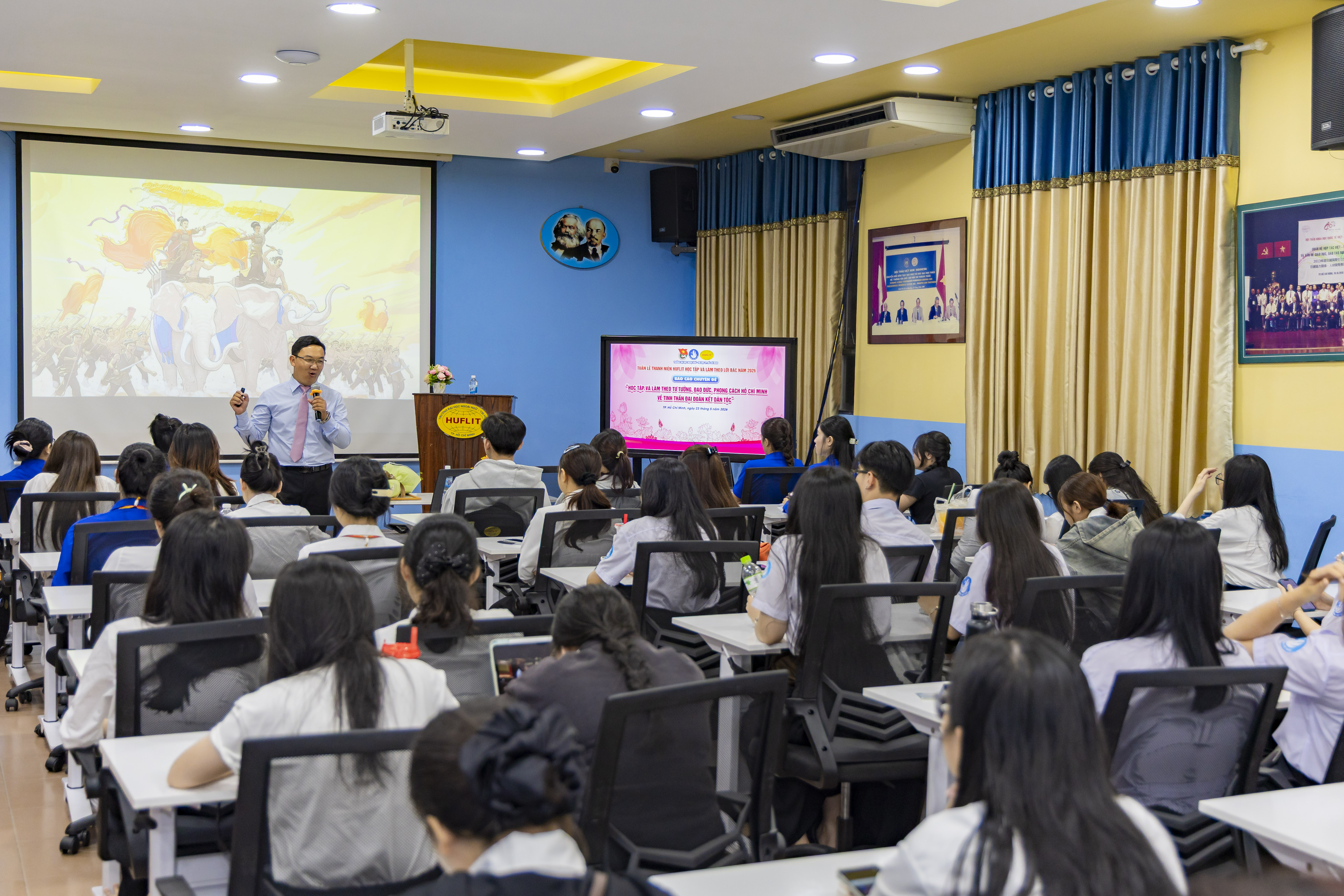 Tuần lễ Thanh niên HUFLIT học tập và làm theo lời Bác năm 2026