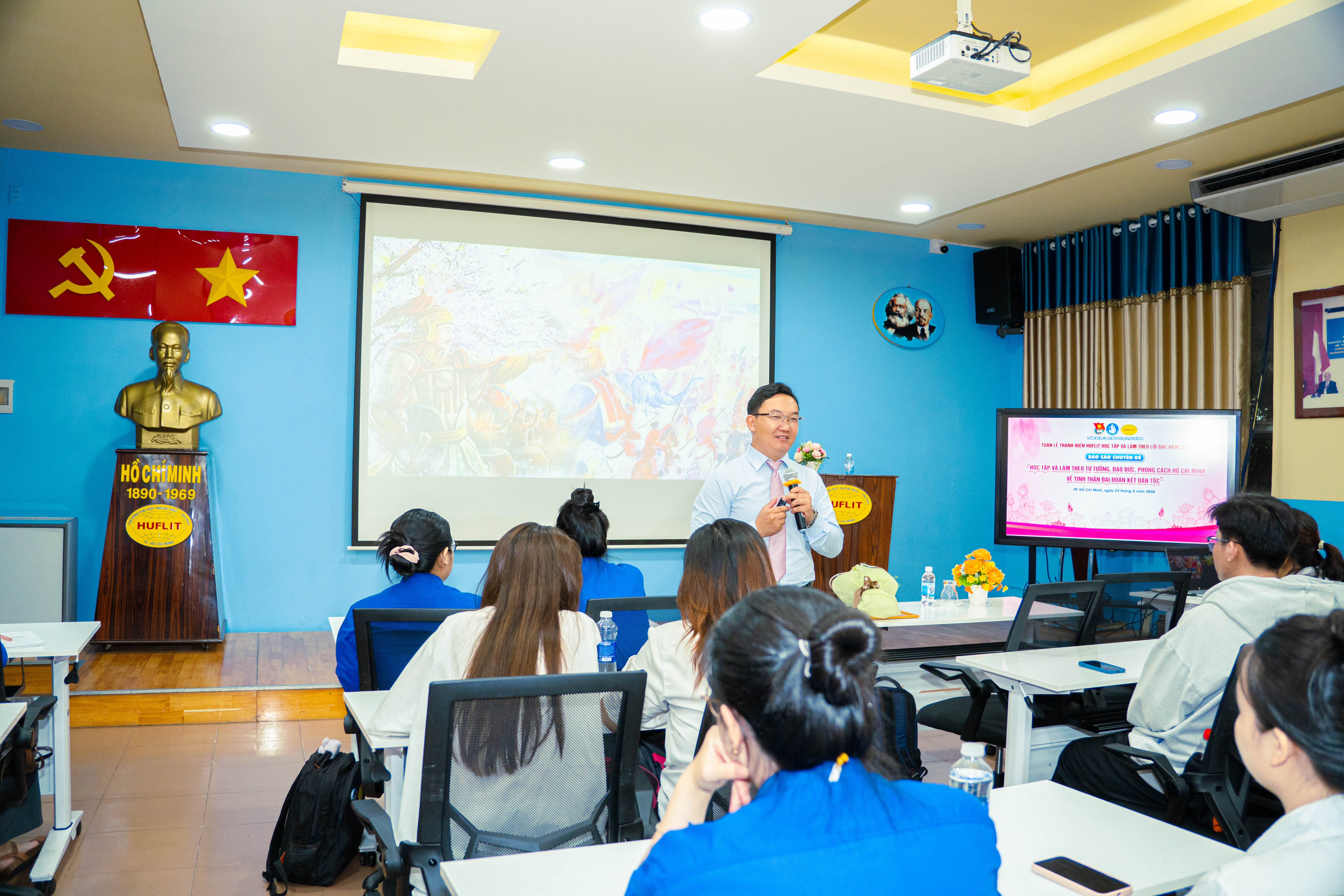 Tuần lễ Thanh niên HUFLIT học tập và làm theo lời Bác năm 2026