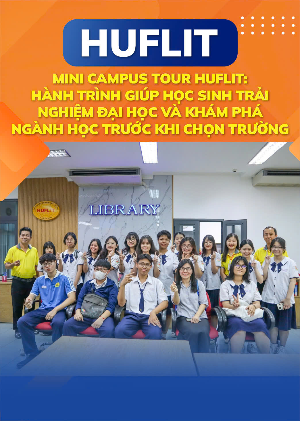 Mini campus tour - trải nghiệm sớm đại học