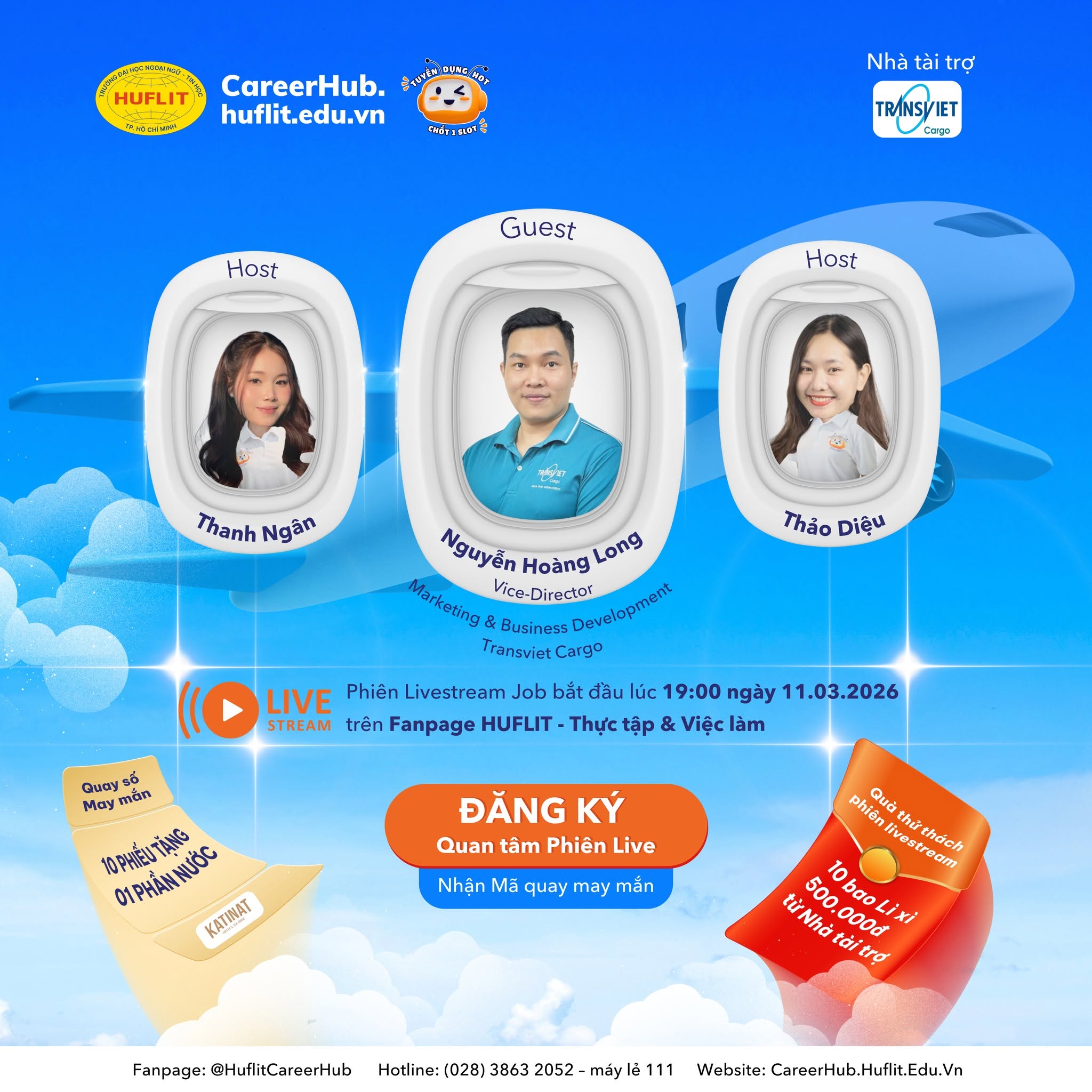 Taking Off in an International Career: Unlocking the Aviation Logistics Field with TRANSVIET Cargo for Students and Alumni