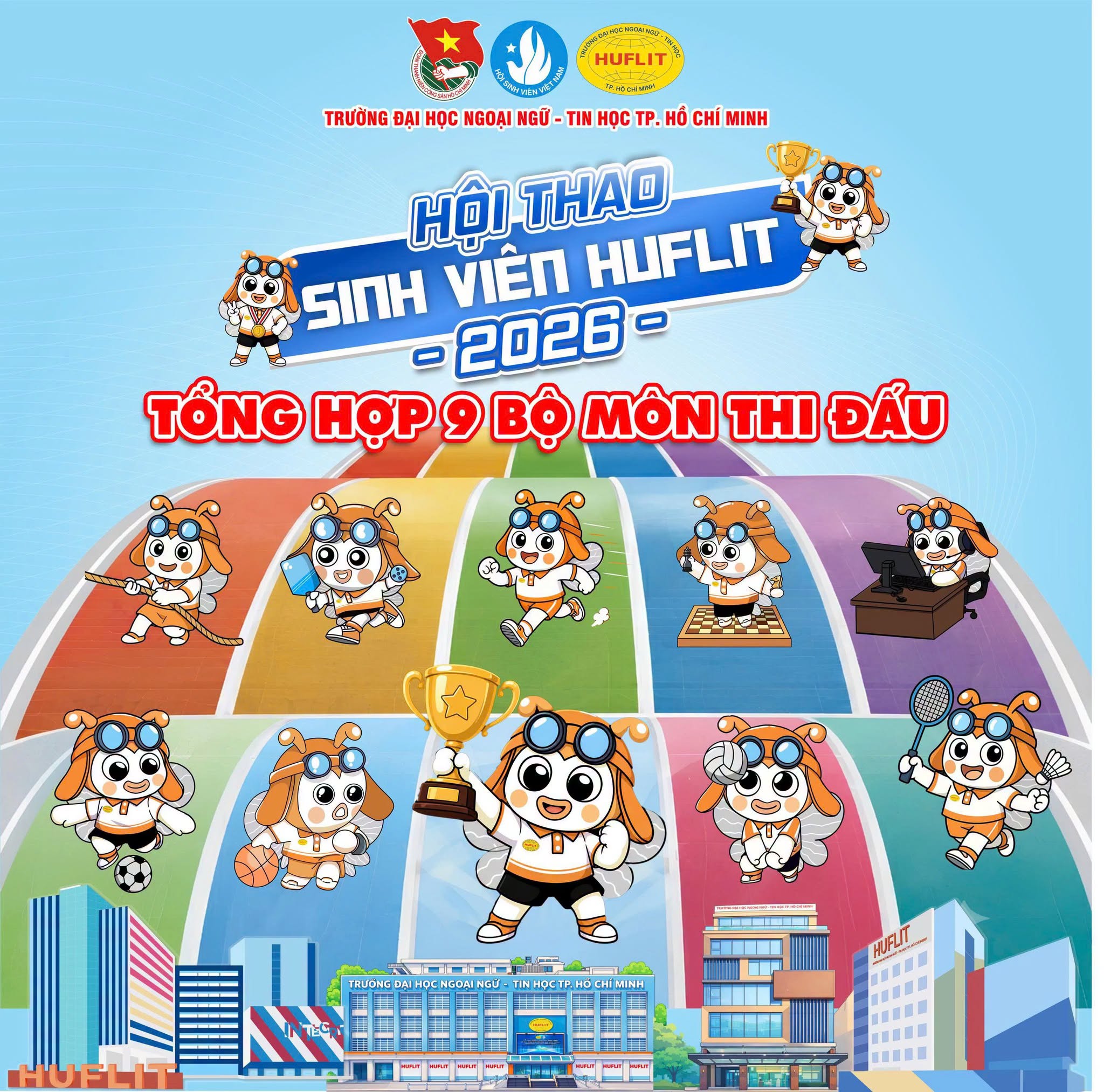 Hội thao Sinh viên HUFLIT 2026