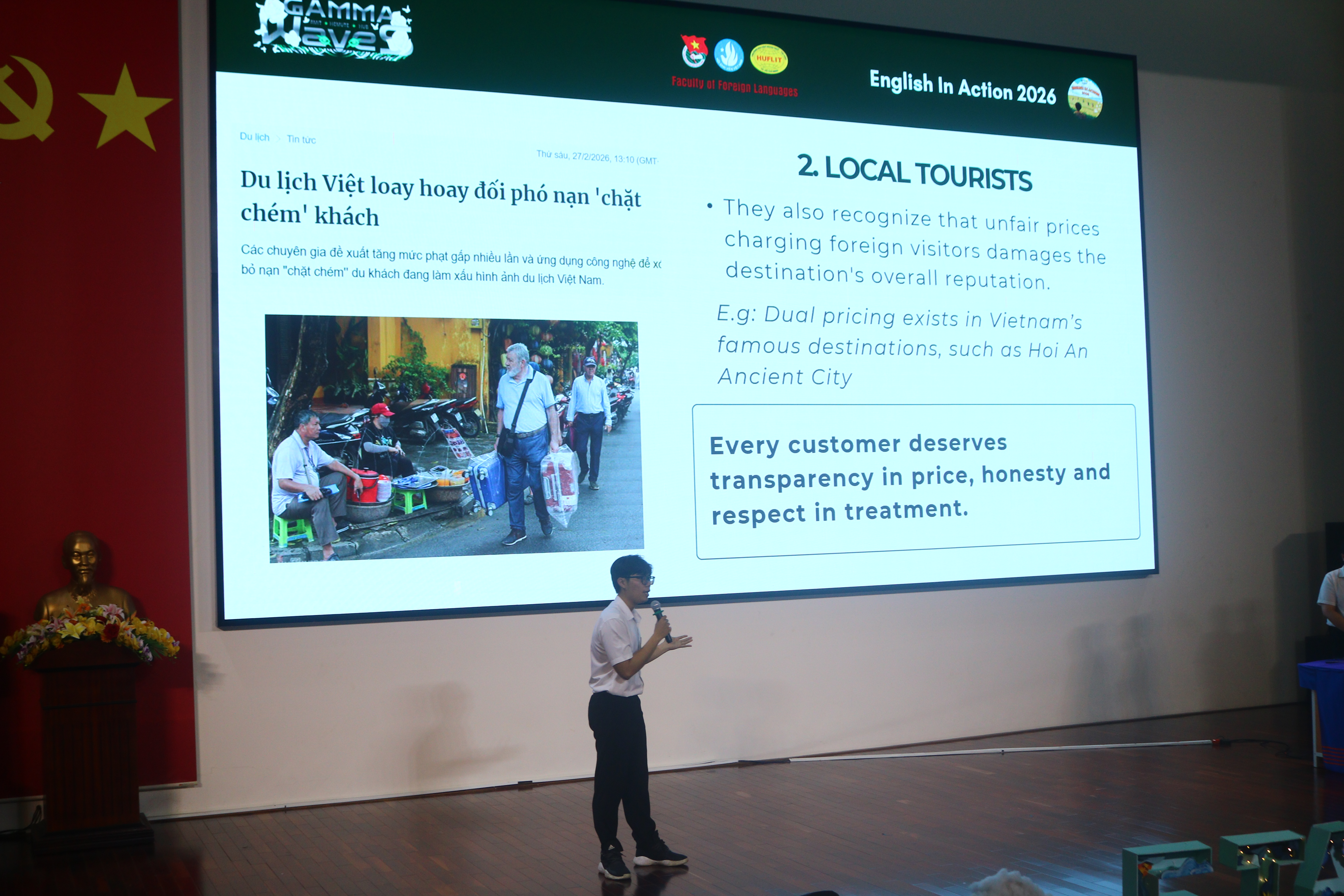 Chuỗi hoạt động thực hành Ngôn ngữ Anh “English In Action” năm 2026