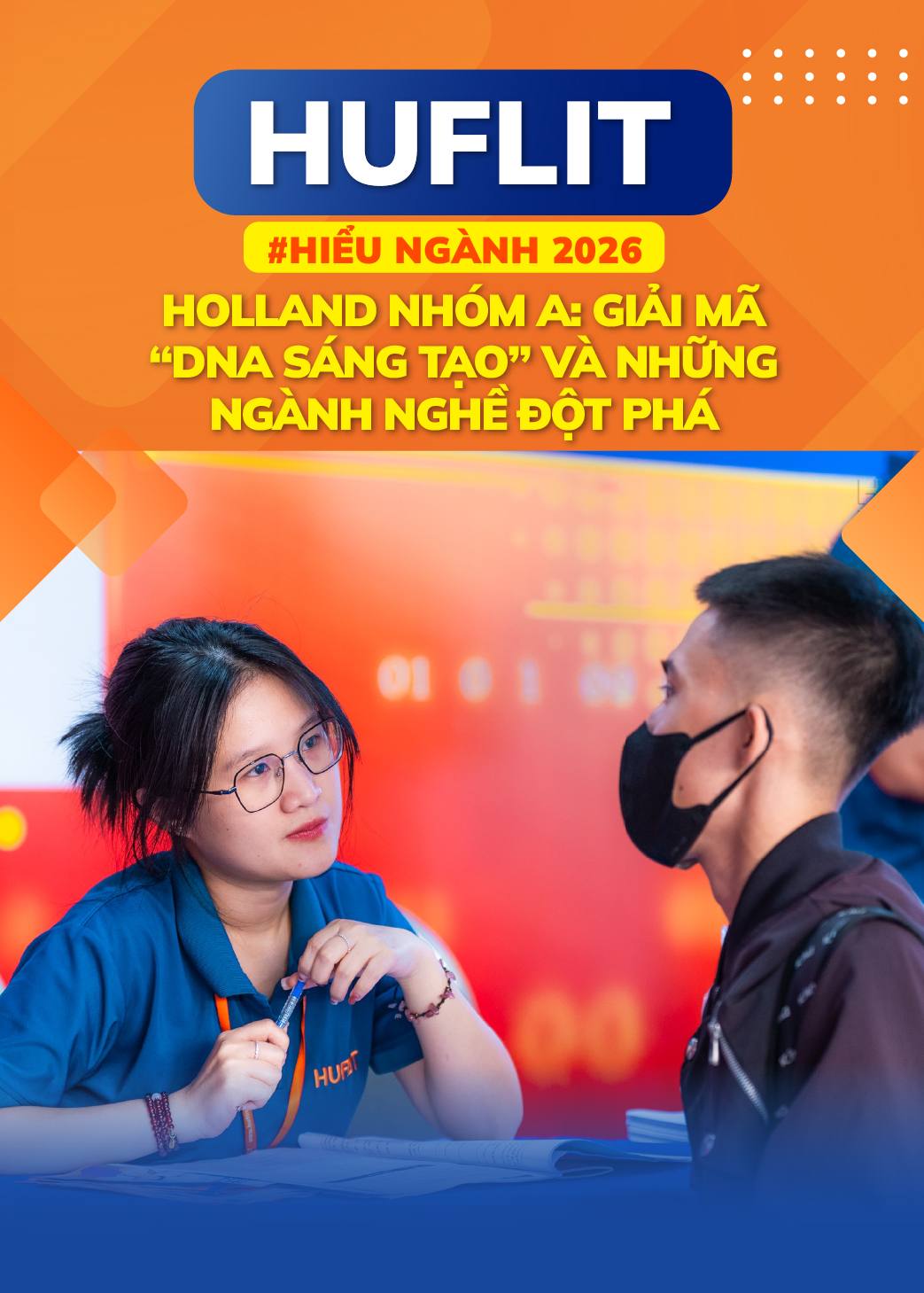 Bài viết định hướng ngành theo nhóm sở thích Holland