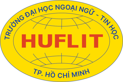 Logo HUFLIT (VI) — bản nét 400px