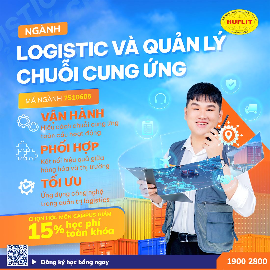 Sinh viên ngành Logistics và Quản lý chuỗi cung ứng