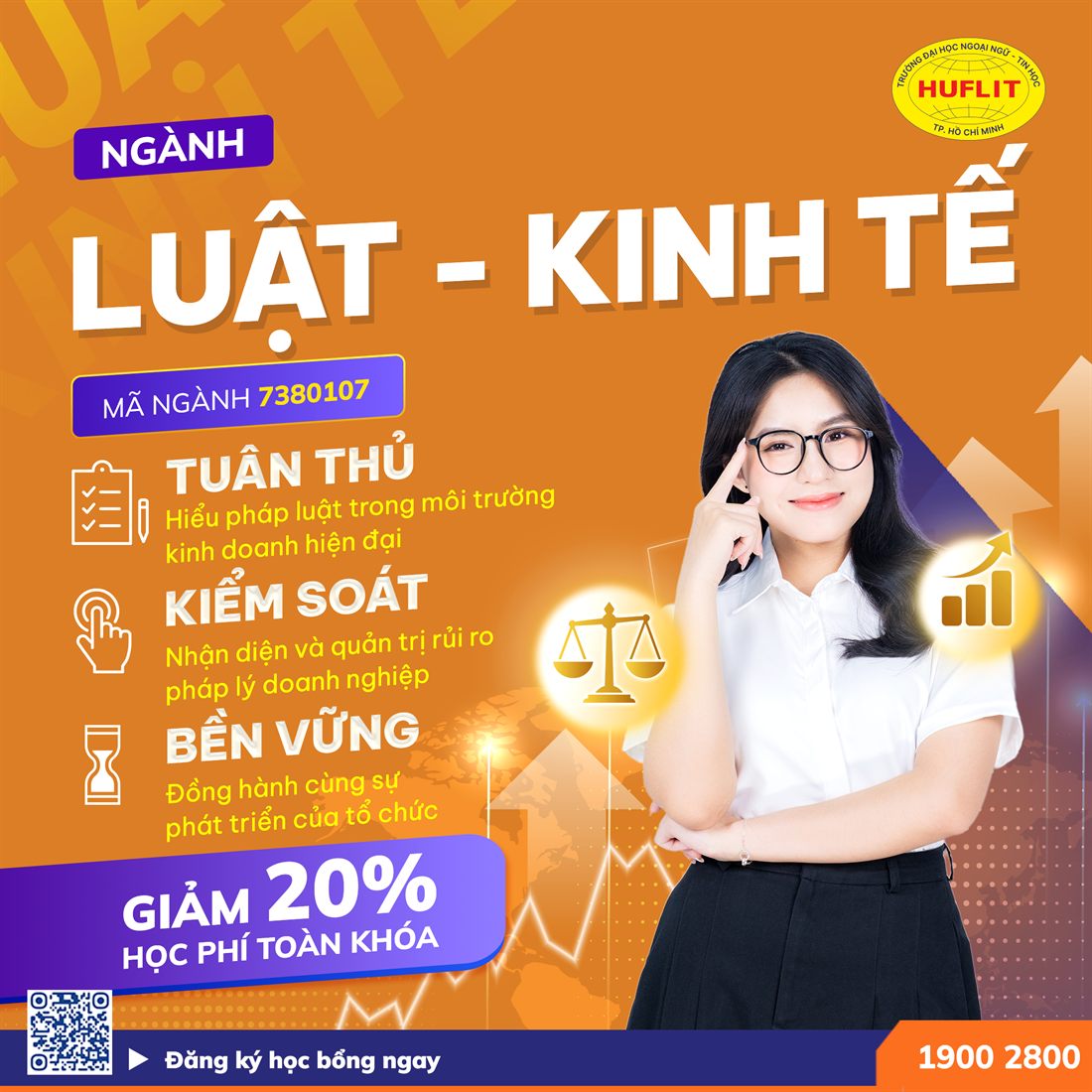 Sinh viên ngành Luật Kinh tế