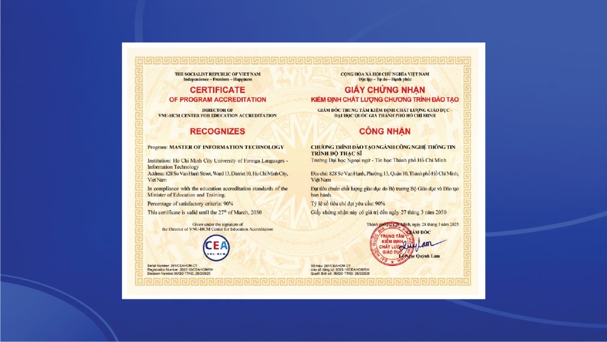 Master of Information Technology